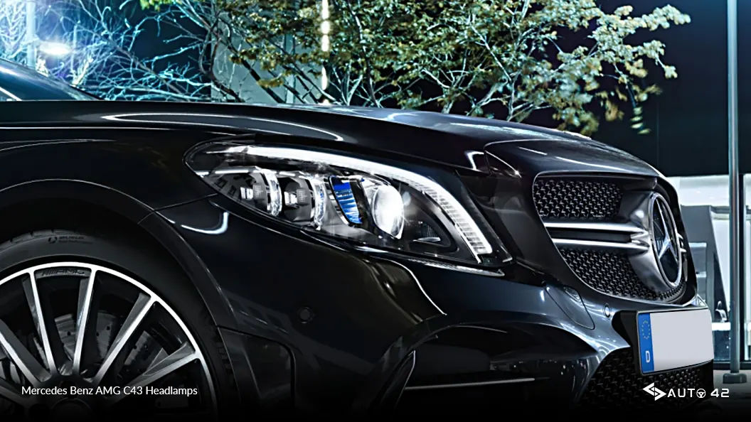 Mercedes Benz AMG C43 Headlamps