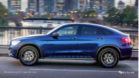 Mercedes Benz GLC Coupé Side View