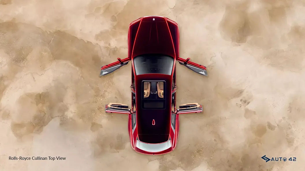 Rolls-Royce Cullinan Top View