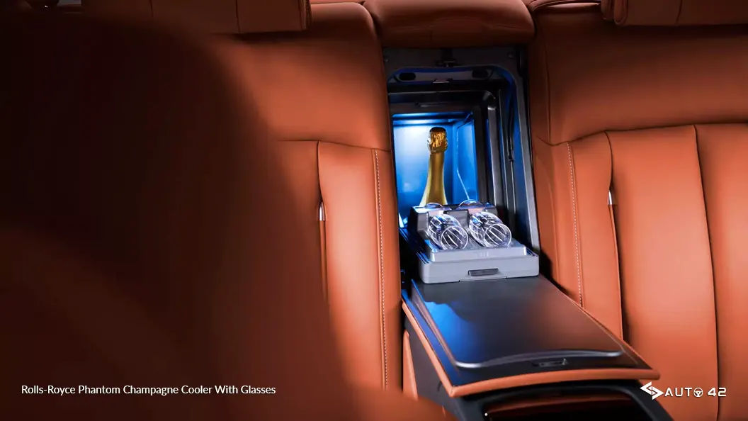 Rolls-Royce Phantom Champagne Cooler With Glasses