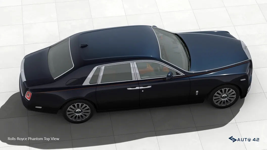 Rolls-Royce Phantom Top View