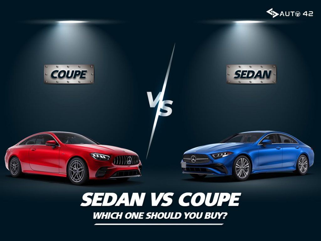 sedan vs coupe, coupe vs sedan