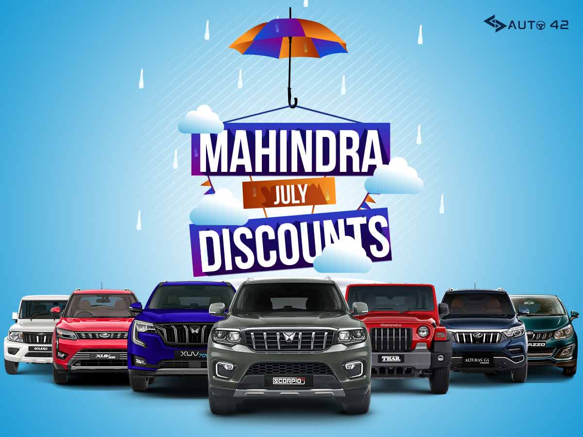 Mahindra July 2022 Discounts Offers