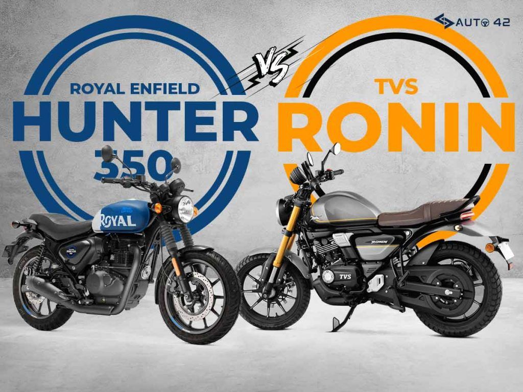 2022 Royal Enfield Hunter 350 Vs TVS Ronin