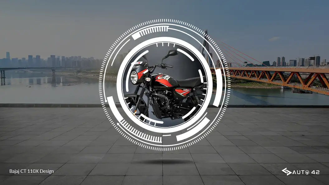 Bajaj-CT-110X-Design