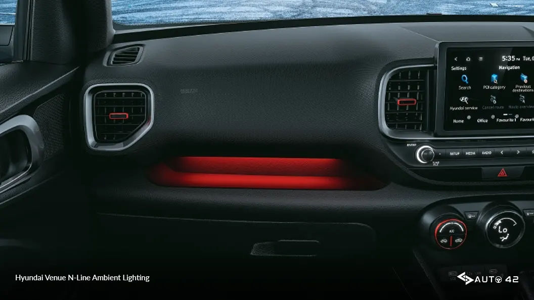 Hyundai Venue N-Line Ambient Lighting