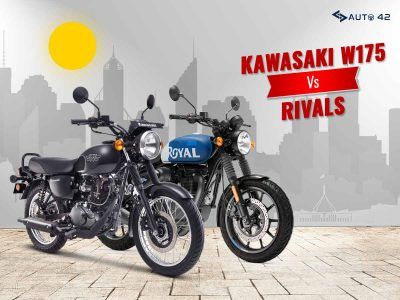 Kawasaki W175 Vs RE Hunter 350 Vs TVS Ronin Vs Yamaha FZ-X