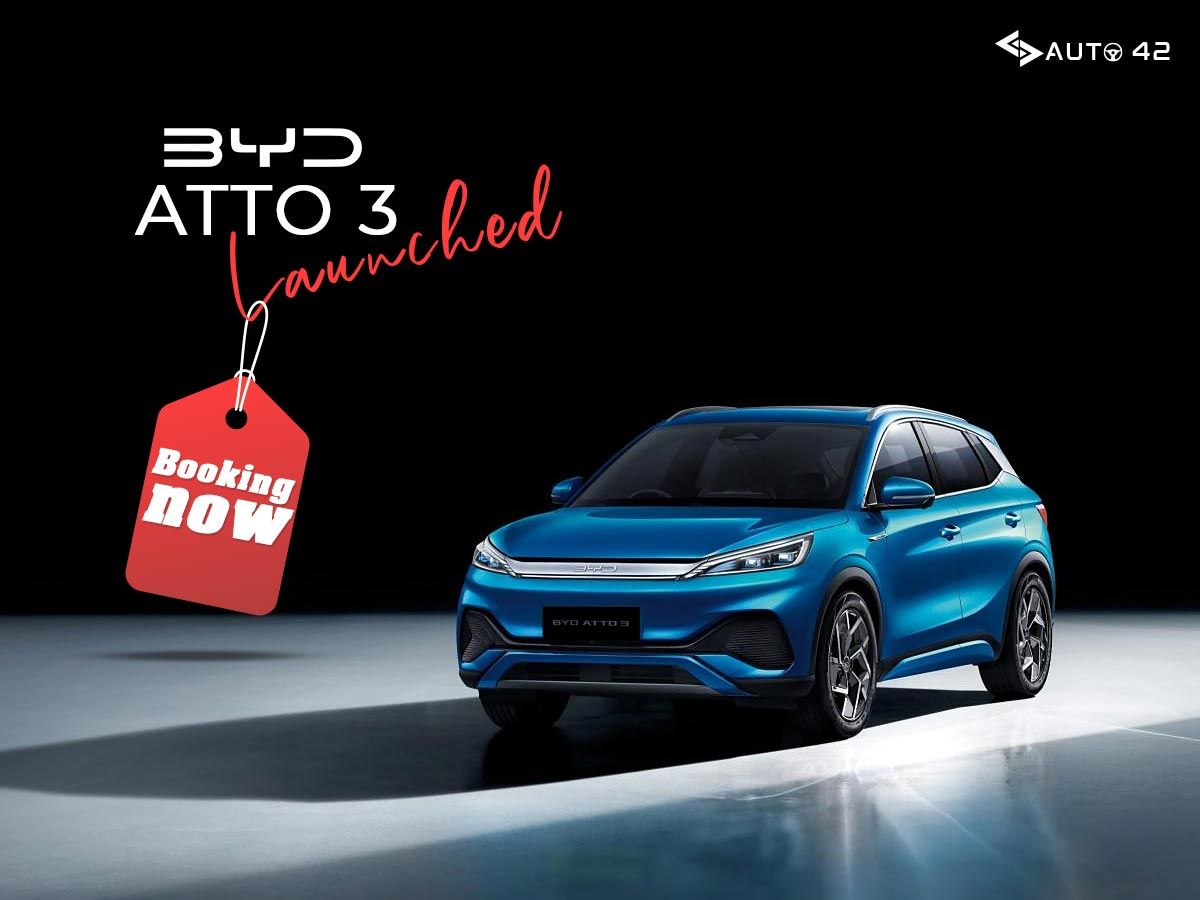 BYD Atto 3 Launched In India - Bookings Open