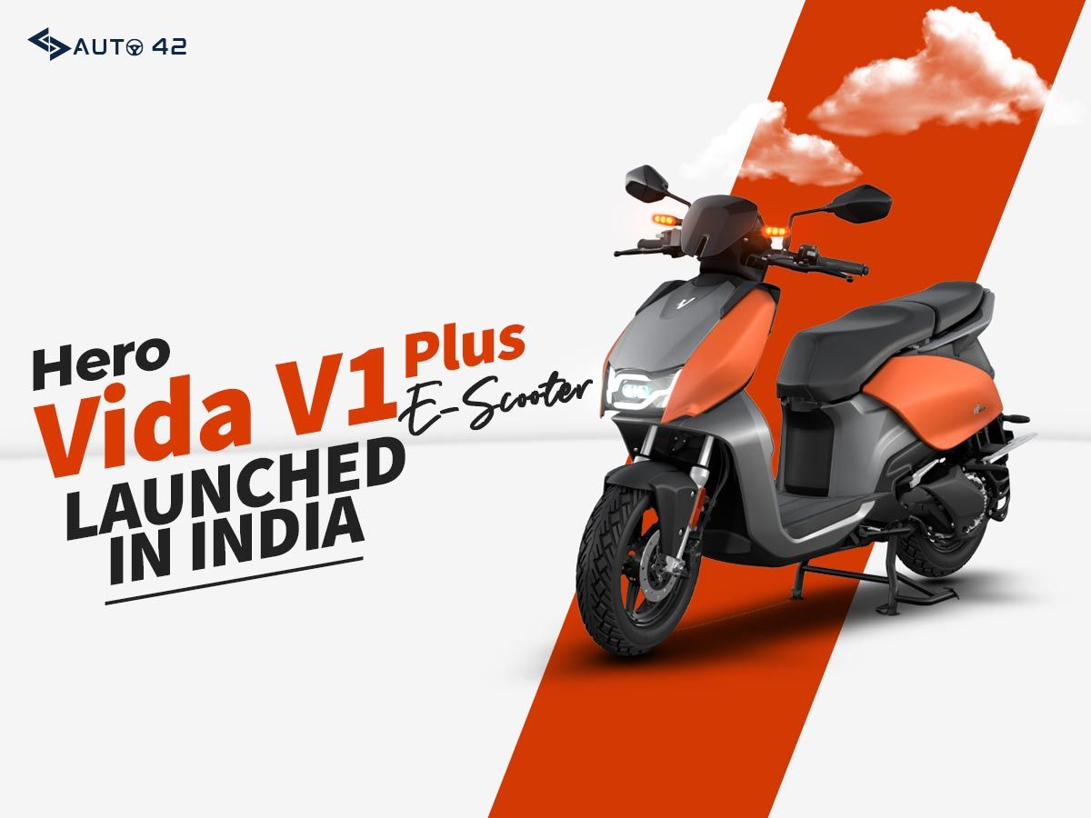 Hero Vida V1 electric scooter Launched In India - All Details