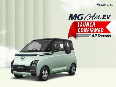 MG Air EV Launch Confirmed In India - All Details