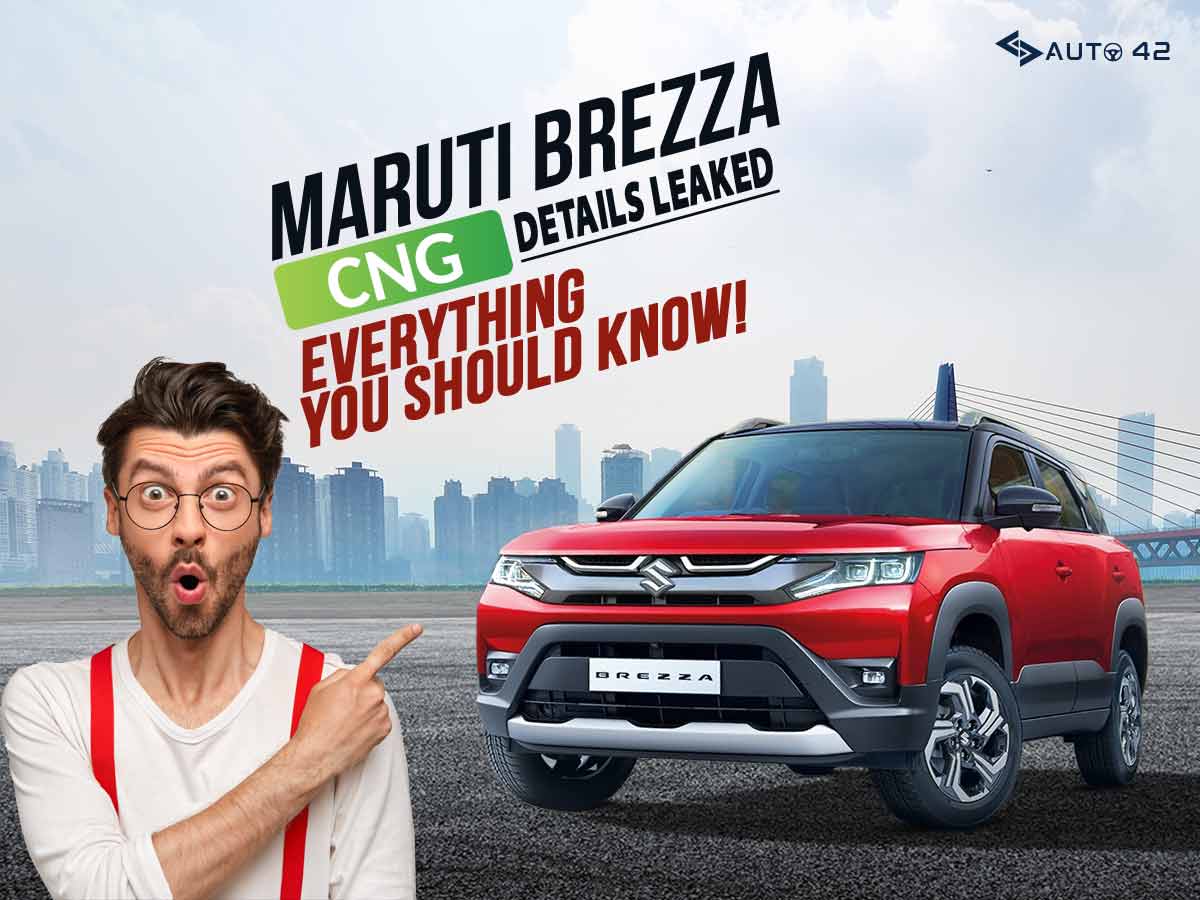 Maruti Brezza CNG Details Surface Online - All Details!