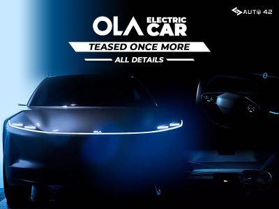 Ola Electric Car Teased Once Again - Details