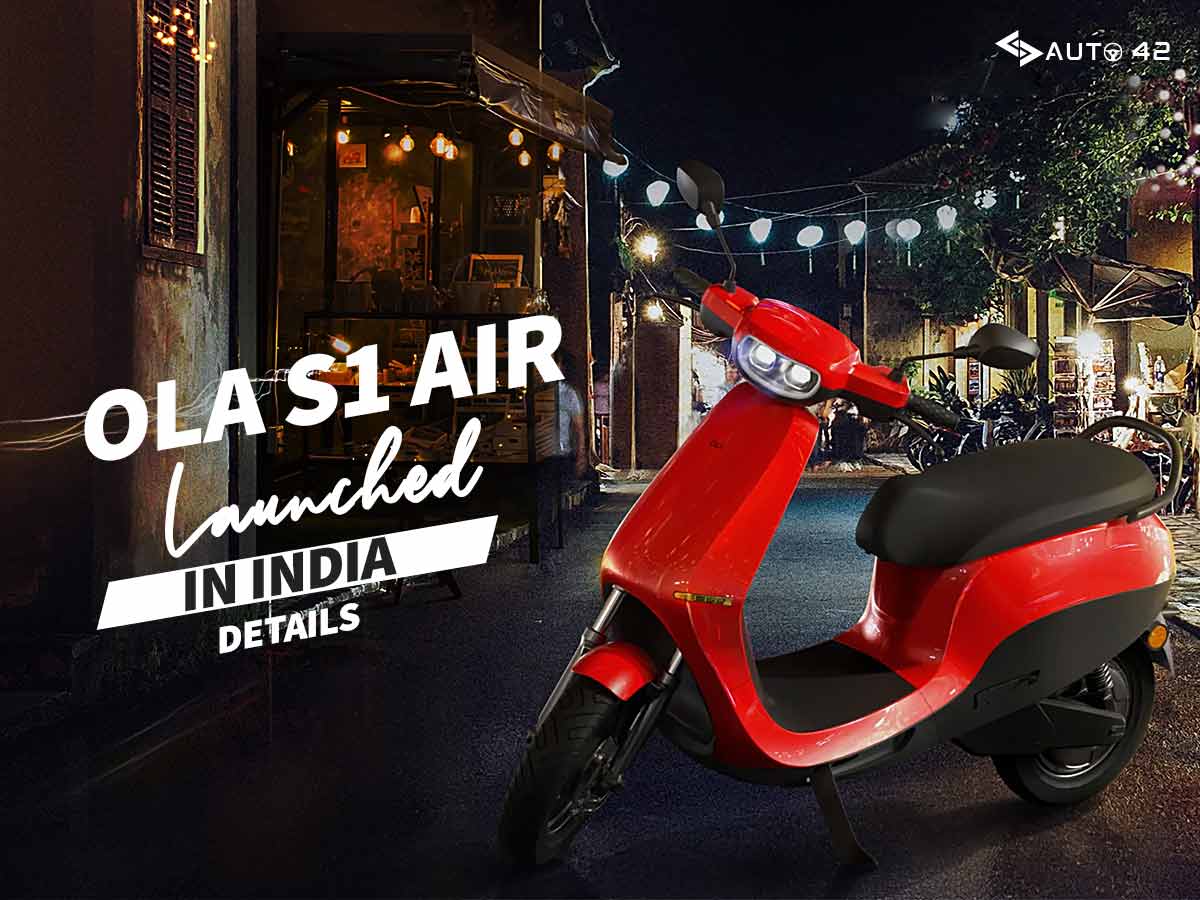 Ola S1 Air Launched In India - Details