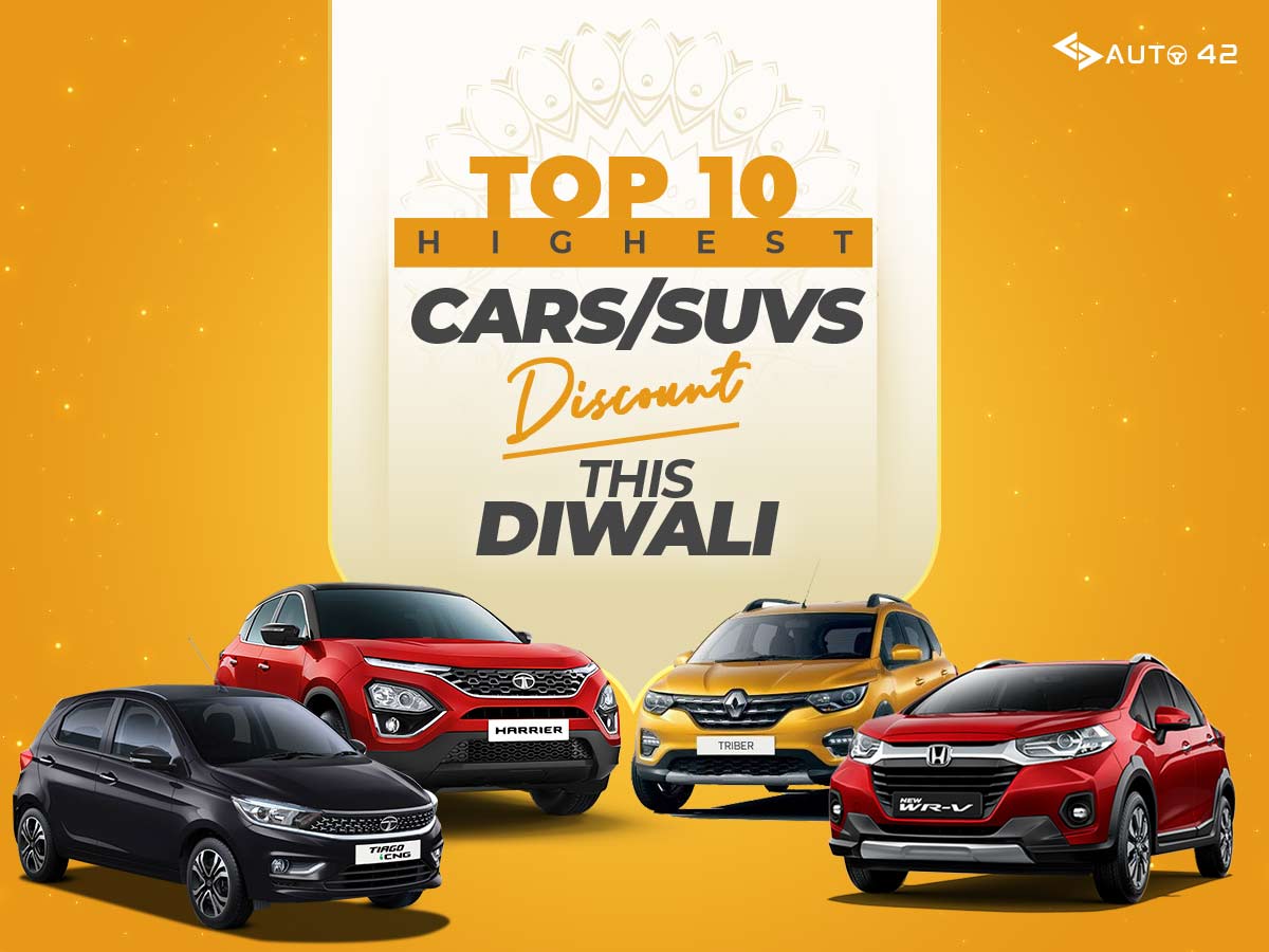 Top 10 Highest Cars/SUVs Discounts This Diwali
