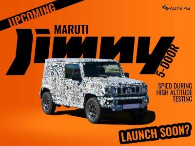 Upcoming Maruti Jimny 5-Door Spied During High Altitude Testing