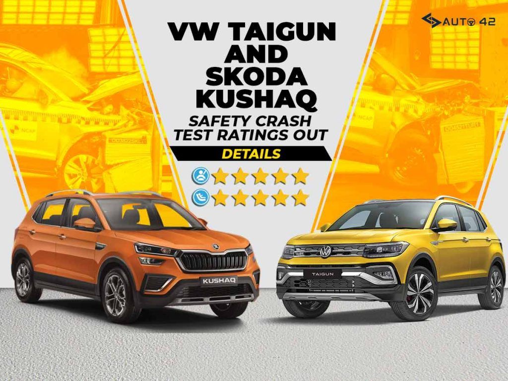 Skoda Kushaq, VW Taigun Safety Crash Test Results Revealed - Details