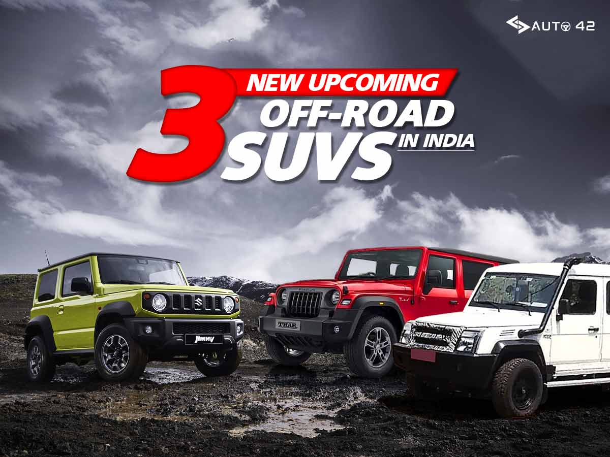 3 New Upcoming Off-Road SUVs in India