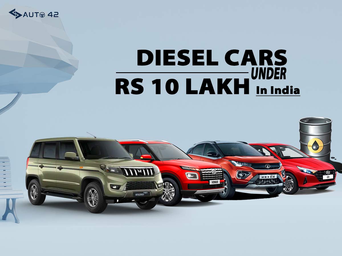 Diesel Cars Under Rs 10 Lakh In India