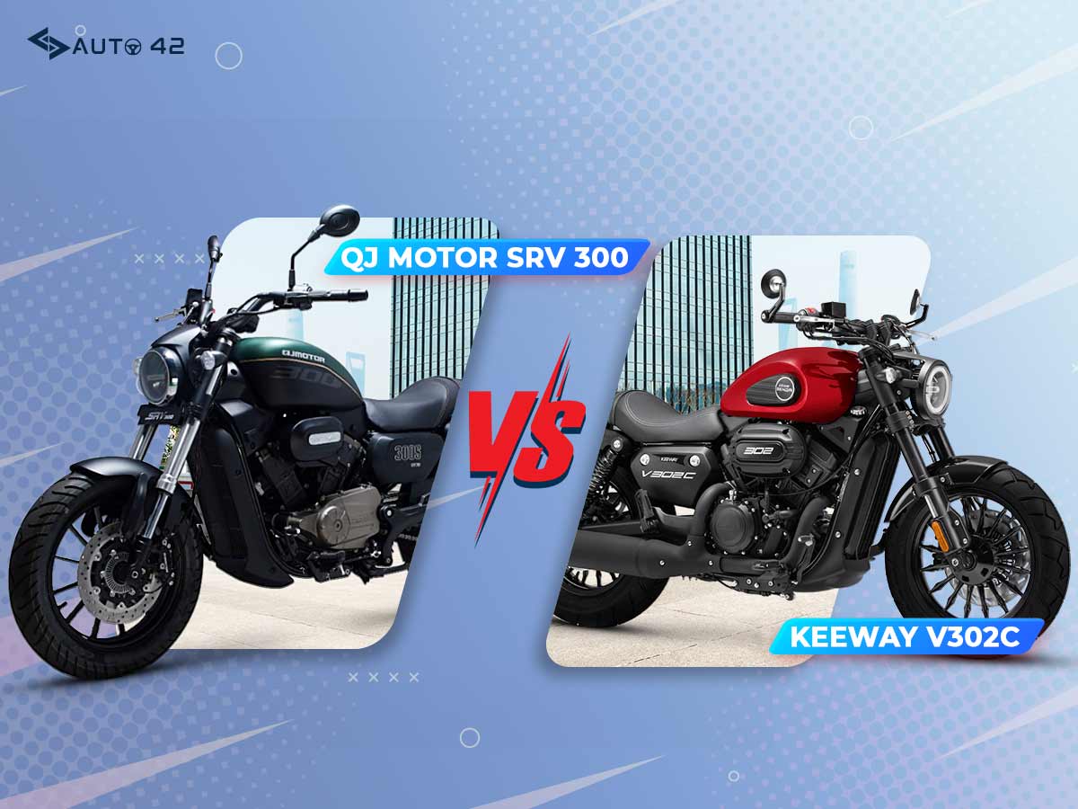 Keeway V302C vs QJ Motor SRV 300 – Spec, Features, Price Comparison