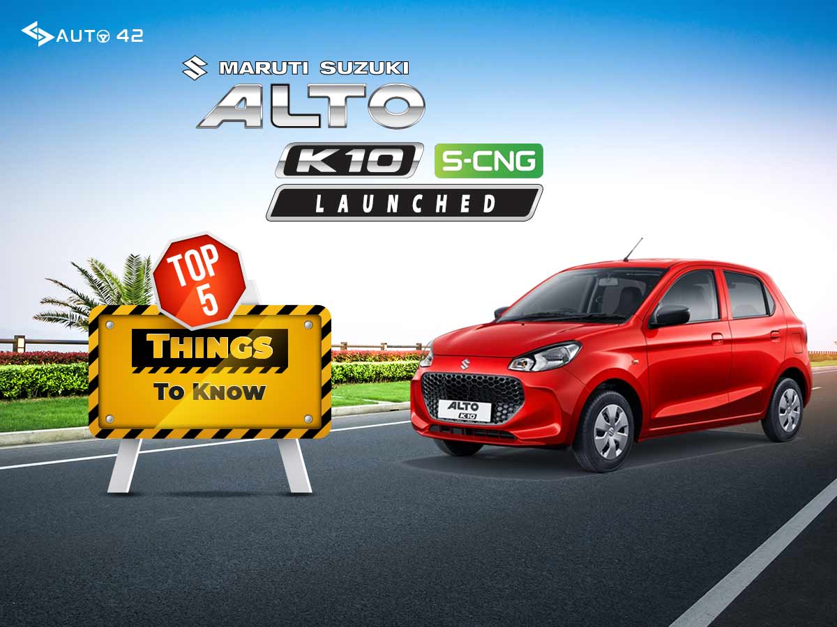 Maruti Suzuki Alto K10 CNG Launched - Top 5 Things To Know