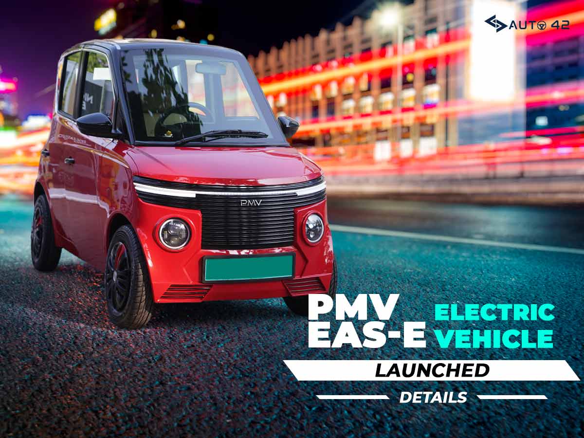 PMV EaS-E Electric Vehicle Launched - Details