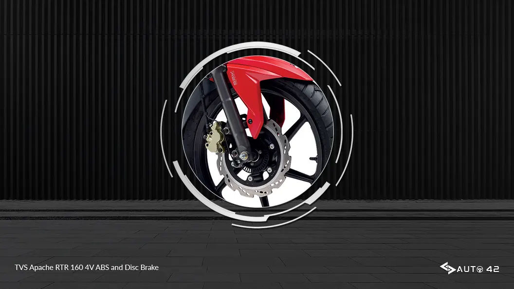 TVS Apache RTR 160 4V ABS and Disc Brake