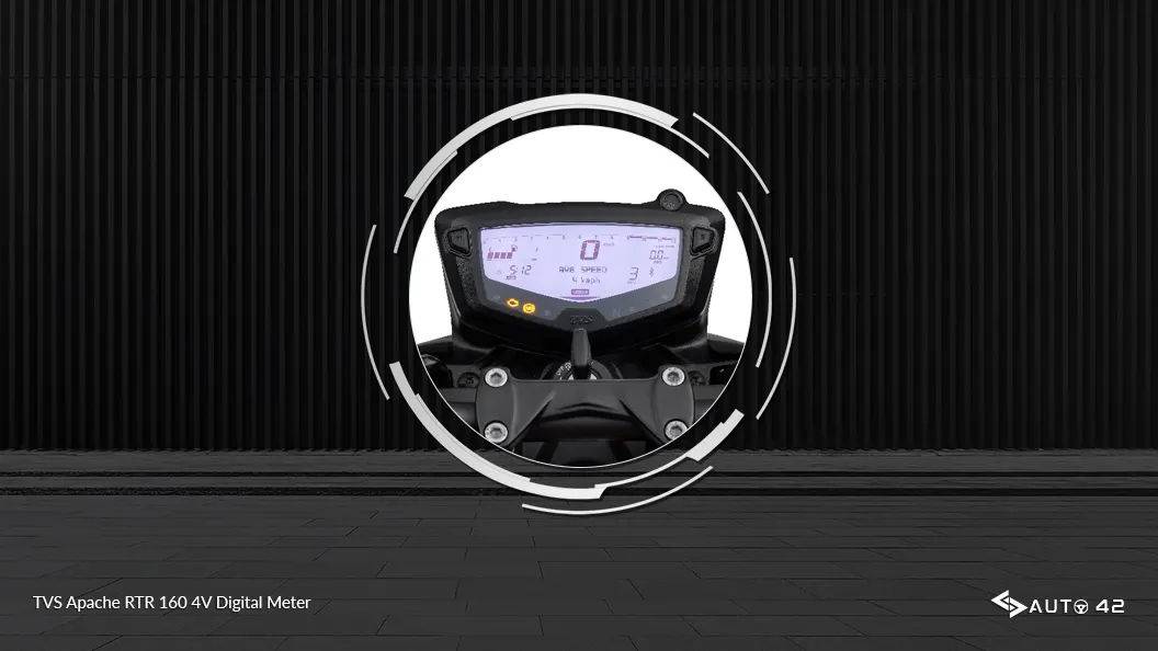 TVS Apache RTR 160 4V Digital Meter