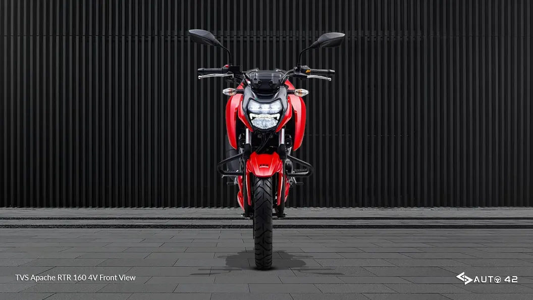 TVS Apache RTR 160 4V Front View