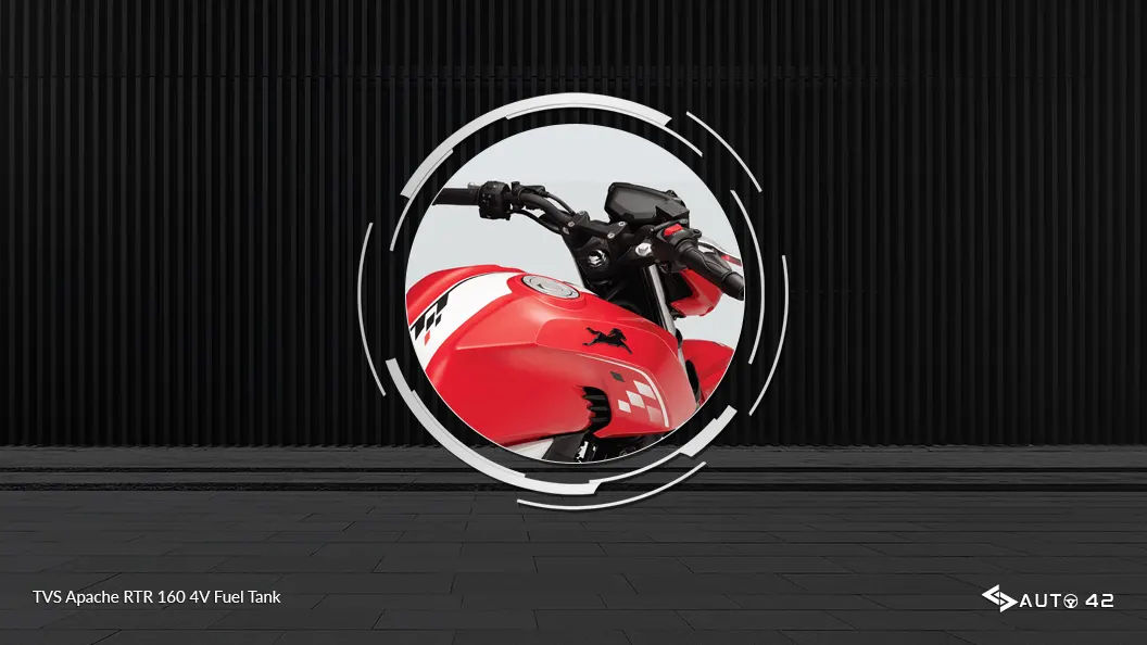 TVS Apache RTR 160 4V Fuel Tank