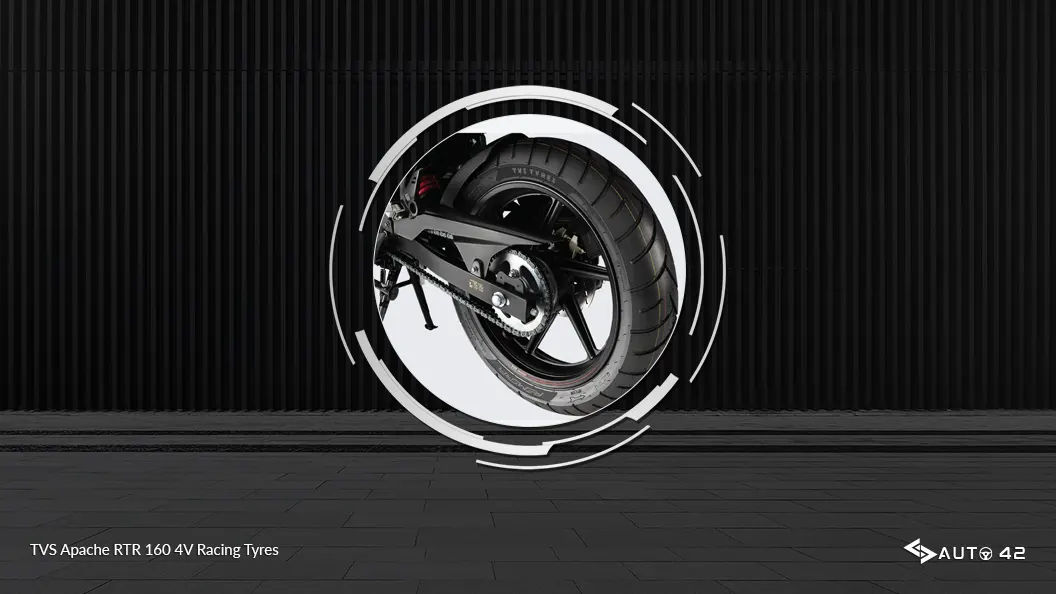 TVS Apache RTR 160 4V Racing Tyres