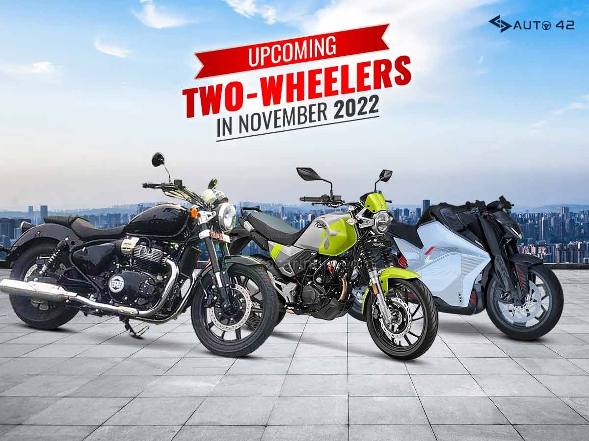 Top 5 upcoming two-wheelers in India in November 2022 - All details