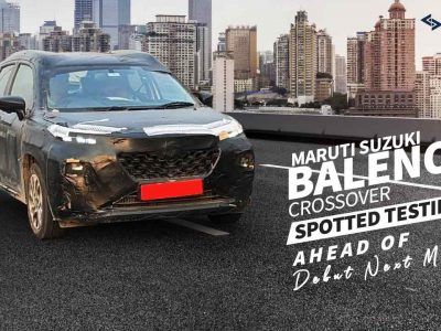 Maruti Suzuki Baleno Crossover Spotted Testing Ahead Of Debut Next Month