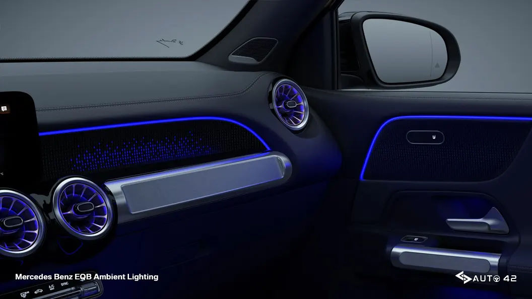 Mercedes Benz EQB Ambient Lighting