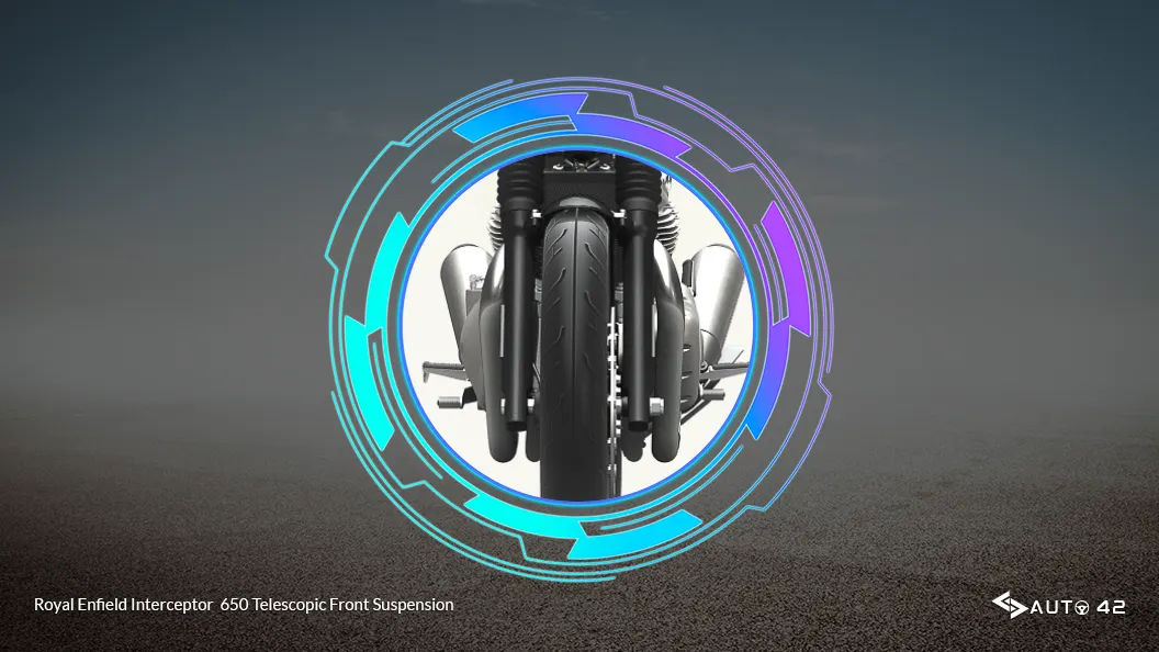 Royal Enfield Interceptor 650 Telescopic Front Suspension