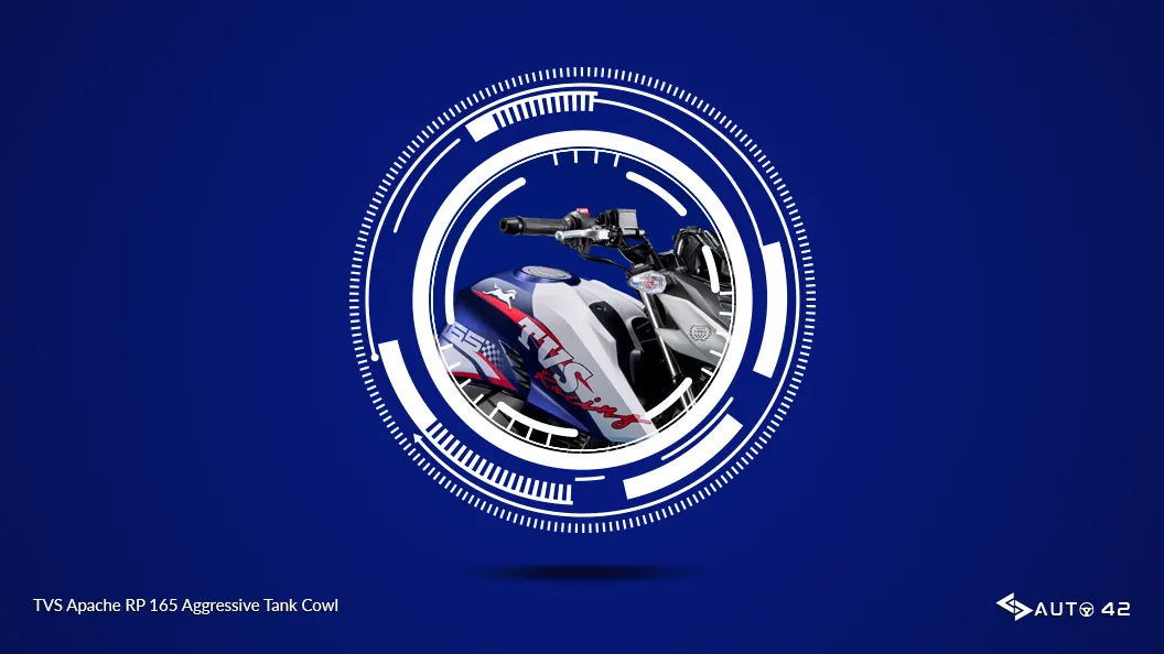 TVS Apache RP 165 Aggressive Tank Cowl