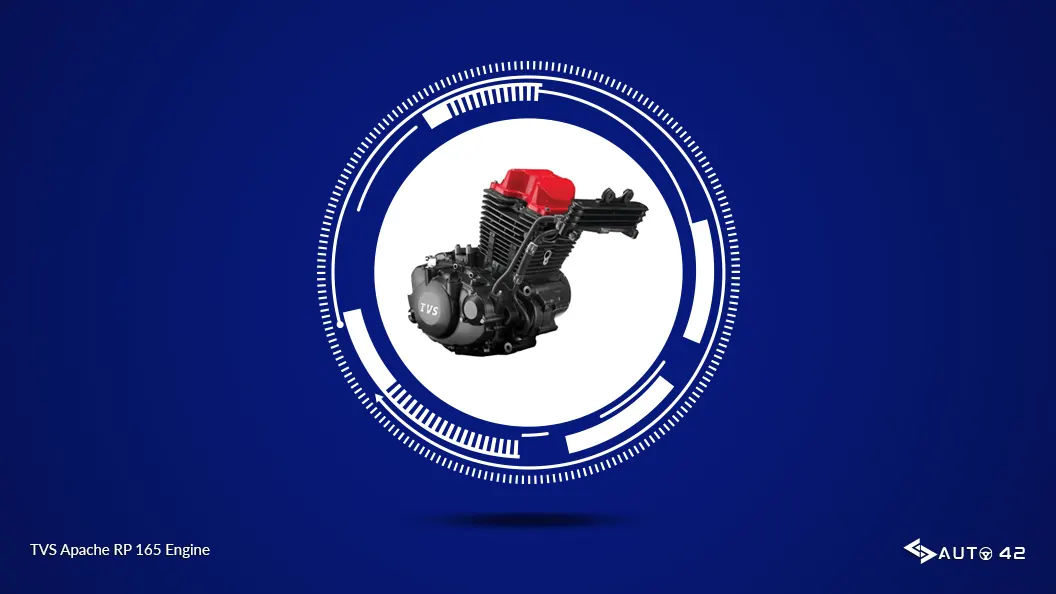 TVS Apache RP 165 Engine