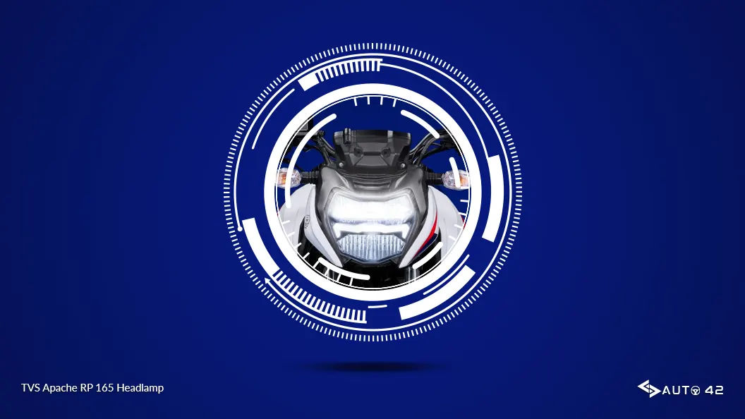 TVS Apache RP 165 Headlamp
