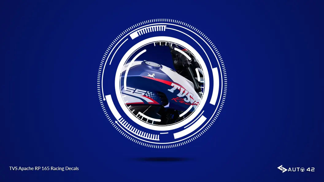 TVS Apache RP 165 Racing Decals