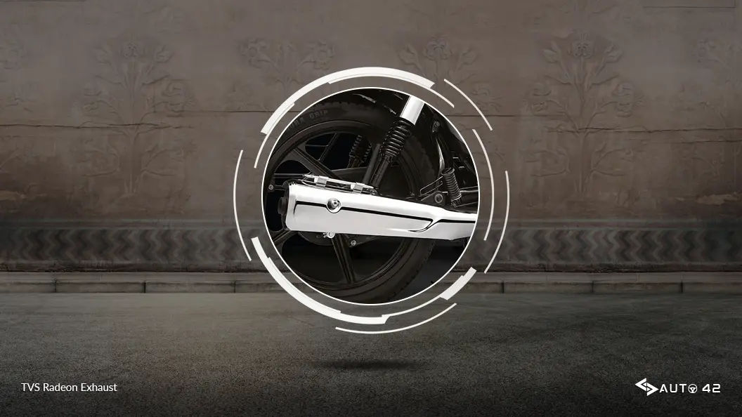 TVS Radeon Exhaust