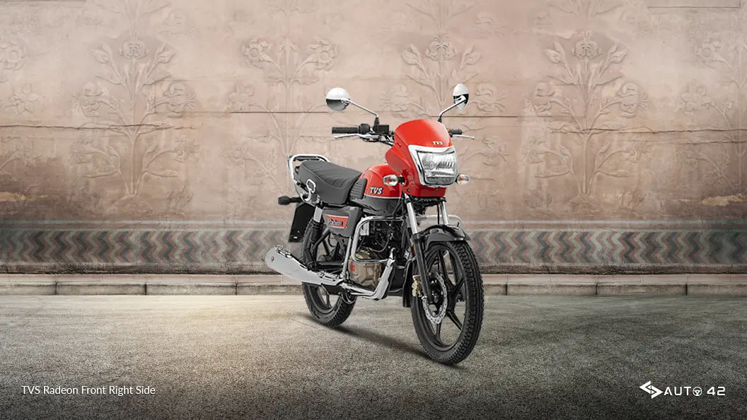 TVS Radeon Front Right Side