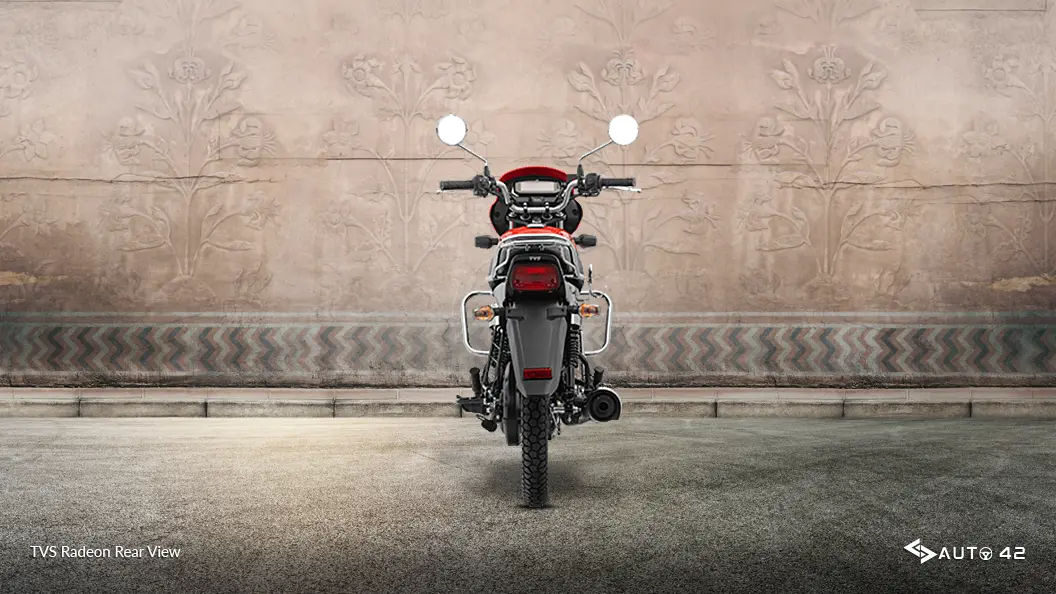 TVS Radeon Rear View