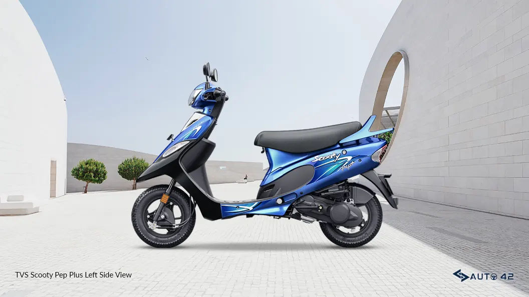 TVS Scooty Pep Plus Left Side View