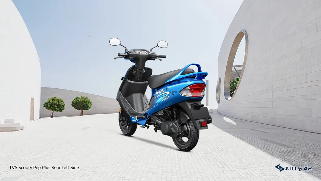 TVS Scooty Pep Plus Rear Left Side