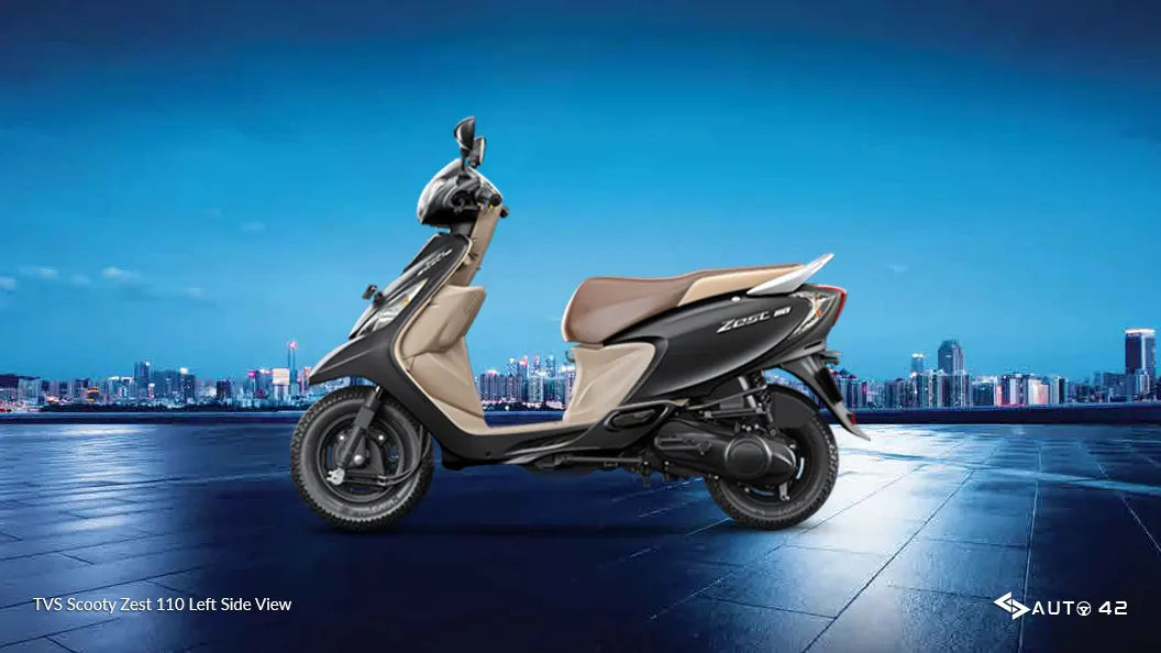 TVS Scooty Zest 110 Left Side View