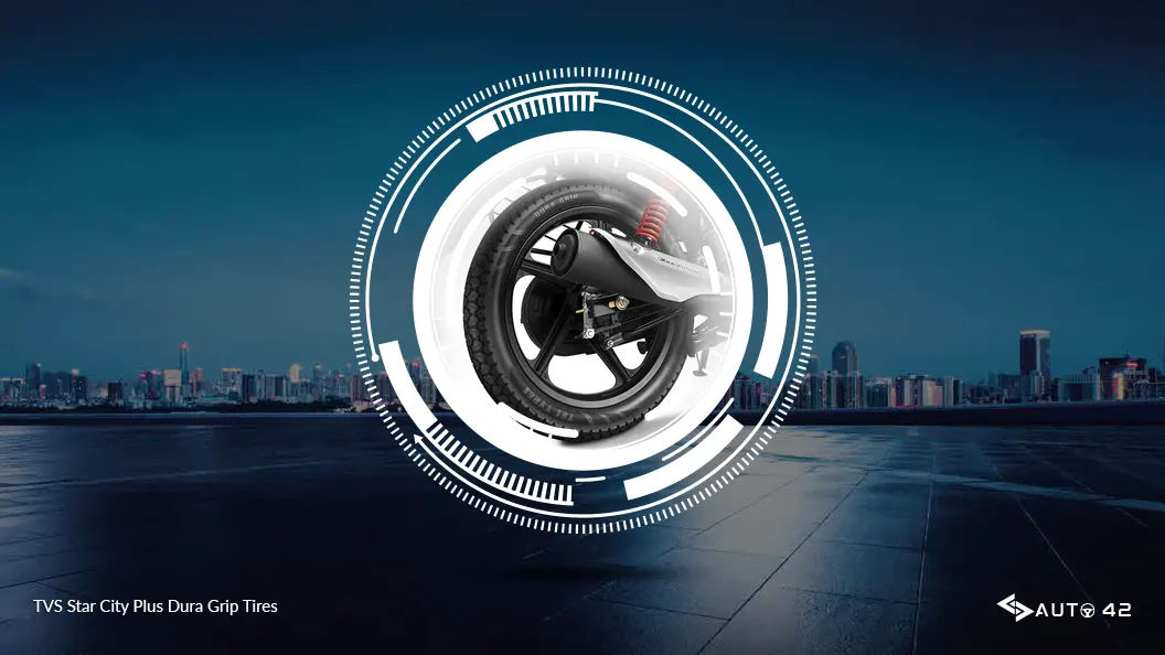 TVS Star City Plus Dura Grip Tires