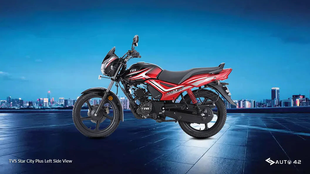 TVS Star City Plus Left Side View