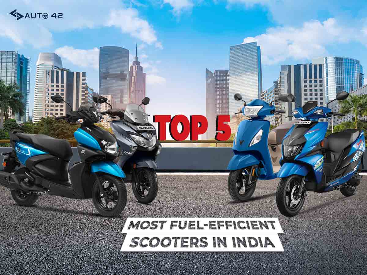 Top 5 Most Fuel-Efficient Scooters In India