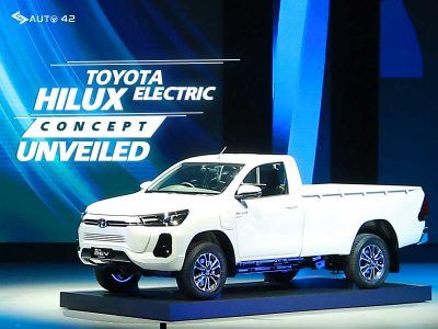 Toyota Hilux Electric Concept Unveiled - Check All Details!