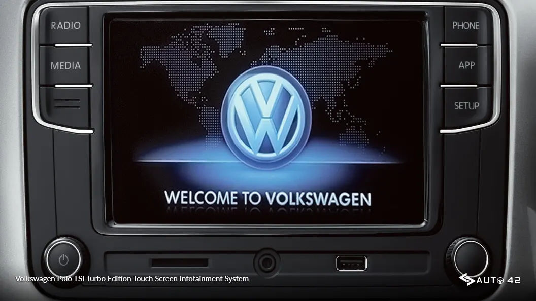 Volkswagen Polo TSI Turbo Edition Touch Screen Infotainment System