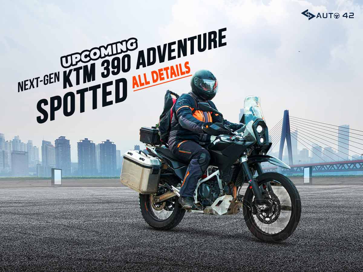 Upcoming Next-Gen KTM 390 Adventure Spotted - All Details!